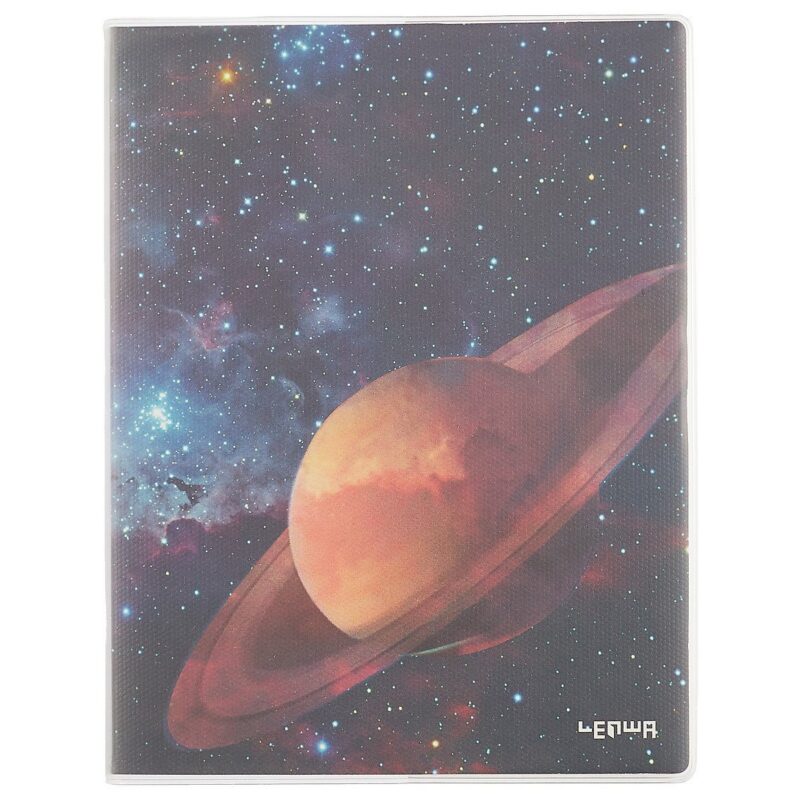 Тетрадь в клетку Lenwa, Planet, 80 листов