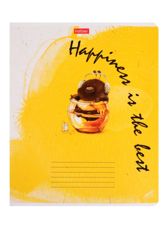 Тетрадь в узкую линейку Hatber, "Милашки", 12 листов, в ассортименте