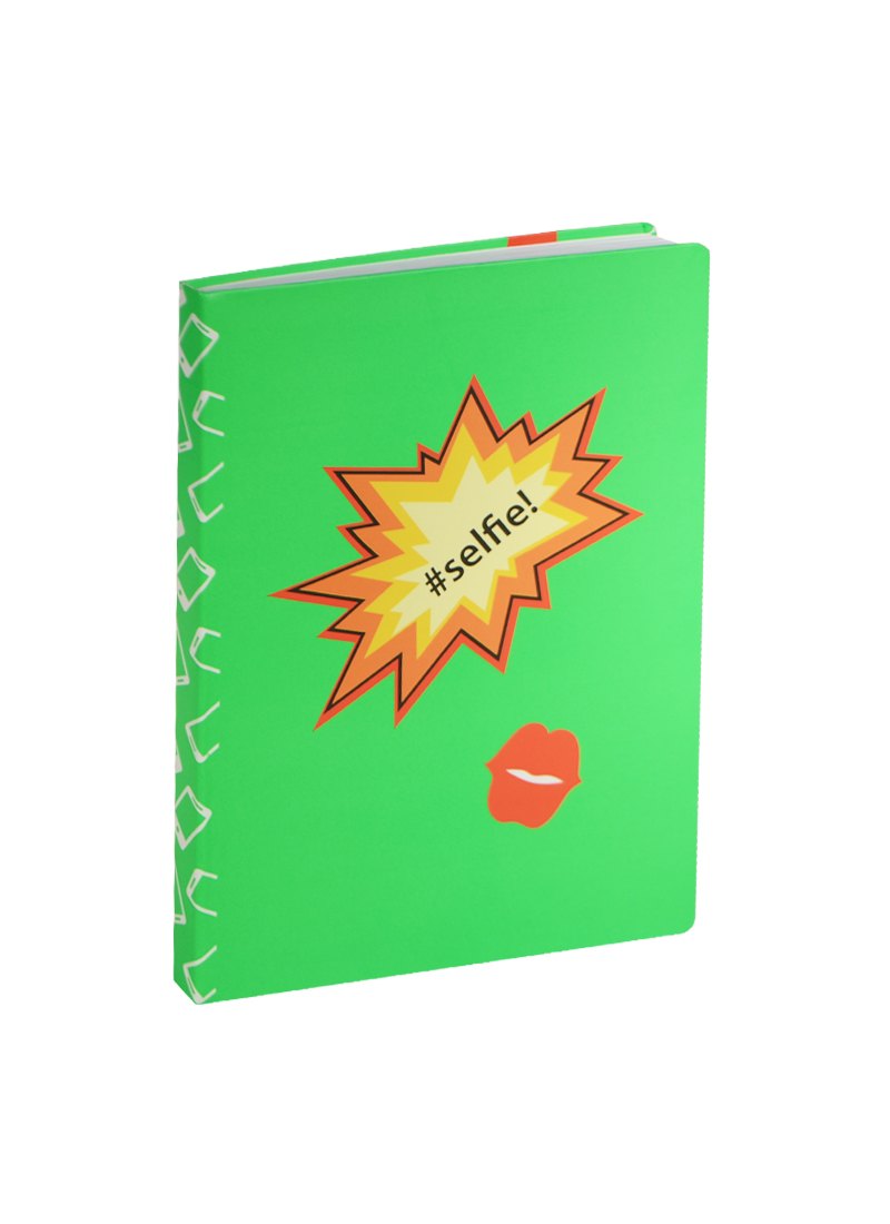 Блокнот Хэштег Selfie Бумага офсет, 192 стр. (БМ2014-052)