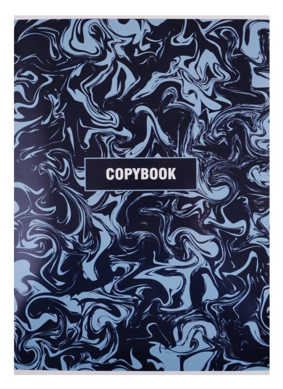 Тетрадь в клетку Феникс+, "Абстракция", А4, 80 листов, перевертыш