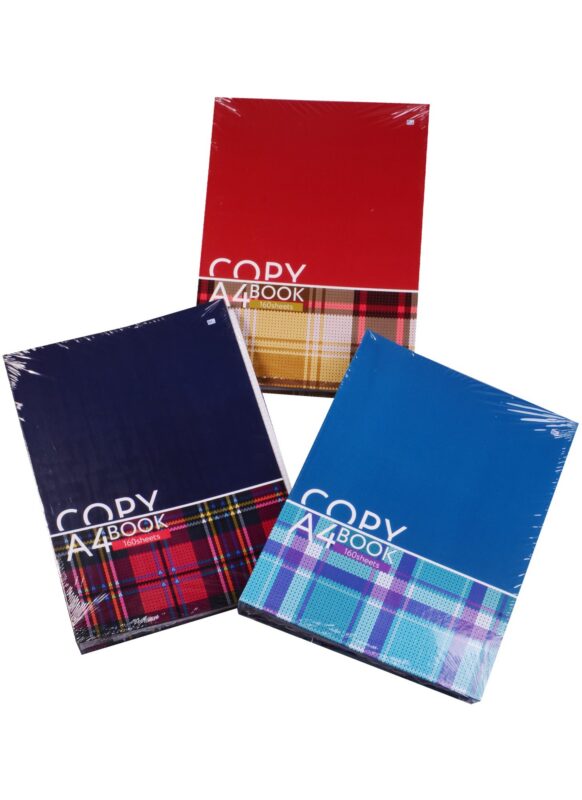 Тетрадь на кольцах в клетку BG, Scottish color, А4, 160 листов, в ассортименте