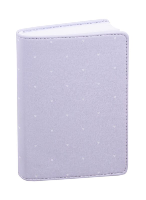 Ежедневник недат. А6 96л Pastel голубой, иск.кожа, интегр.переплет, шелкография, ляссе