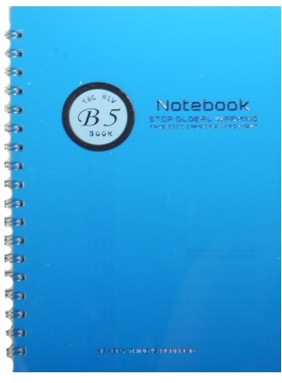 Тетрадь в клетку AnAn, Stop global warming, B5, 120 листов, в ассортименте