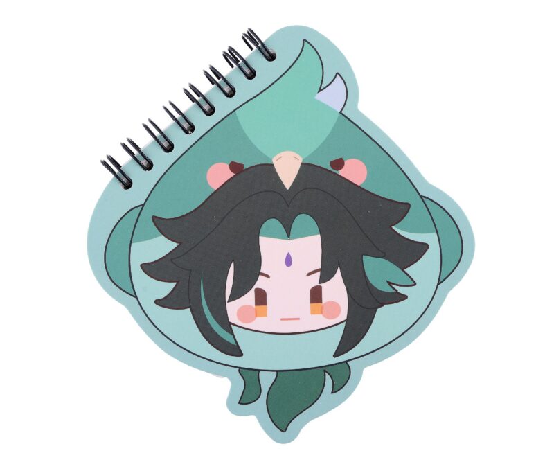 Блокнот 11*10 "Teyvat Zoo Themed Xiao" спираль