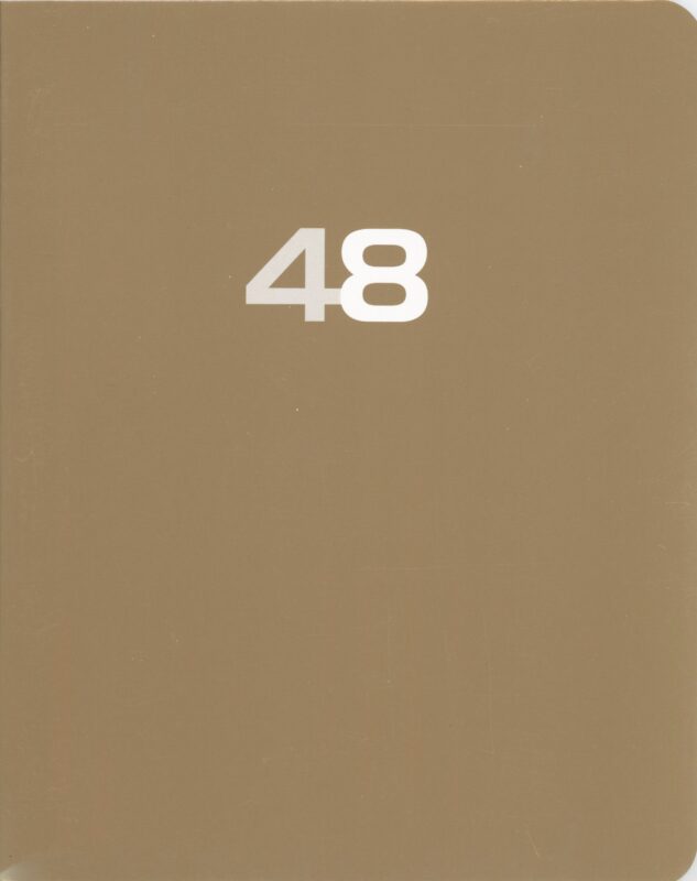 Тетрадь 48л кл. "Классическая серия. Бронзовый" мел.картон, метал.пантон