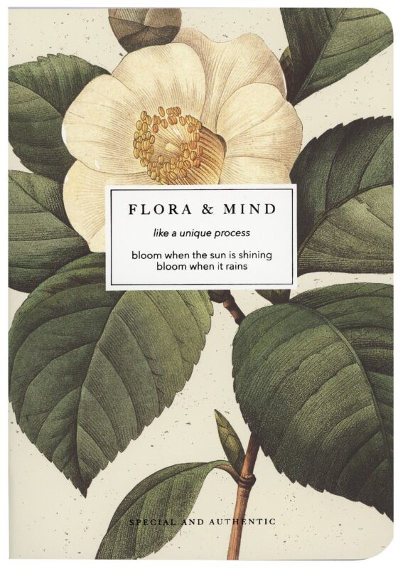 Тетрадь в клетку Be Smart, "Flora. Камелия", 40 листов