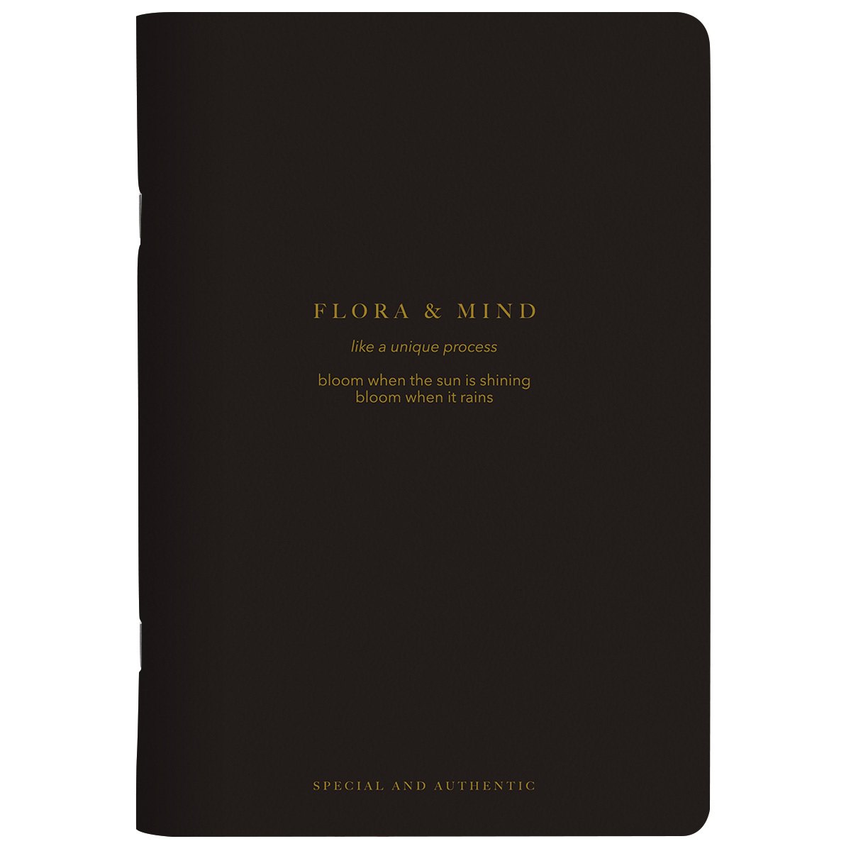 Тетрадь в клетку Be Smart, Flora, 48 листов, черная