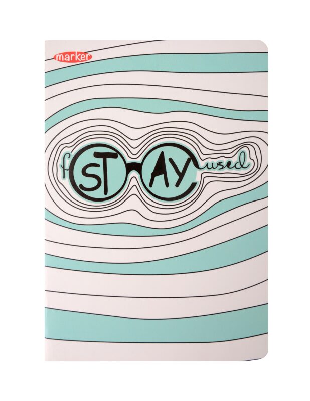 Тетрадь в клетку Marker Arte, Colored mix, А5, 60 листов