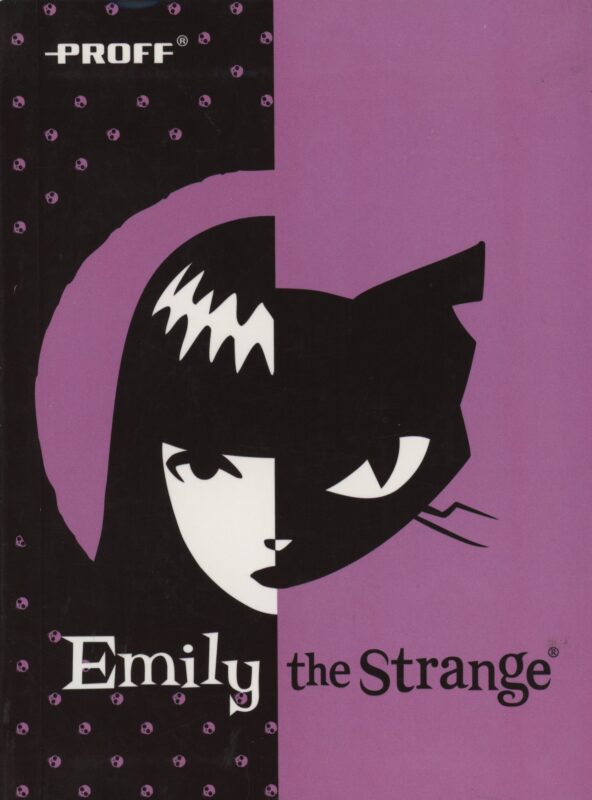 Записная книжка, Proff, А6, 80л, клетка, Emily, интегральная обложка