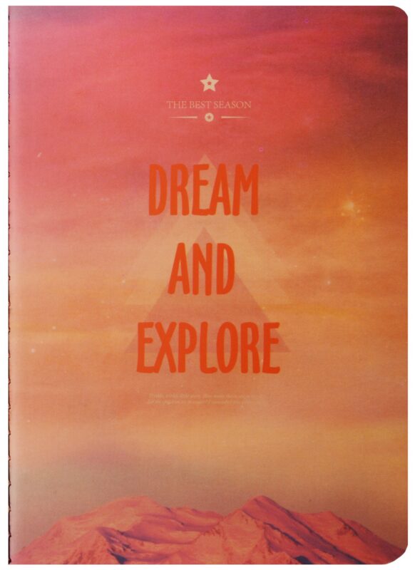 Блокнот Космос Dream and Explore (92стр) (11х14)