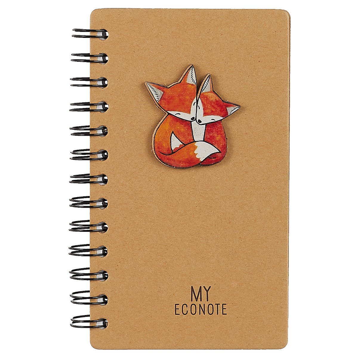 Записная книжка «My econote. Две лисички», 200 страниц