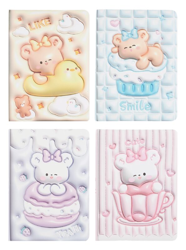 Записная книжка А6 96 листов, "Sweet Kawaii 3D", в ассортименте