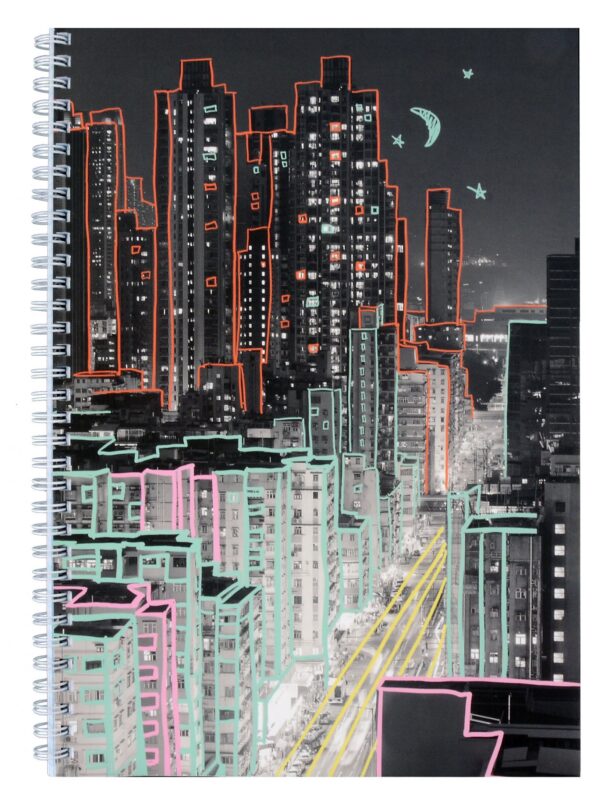 Тетрадь в клетку Listoff, "Жизнь большого города", А4, 80 листов