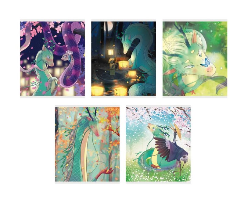 Тетрадь в клетку Listoff, "Волшебный дракон (Эксклюзив)", 48 листов, в ассортименте