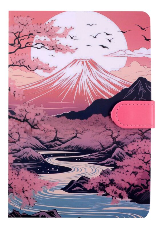 Книга для записей А5 112л "Sunrise" с магнитной застежкой