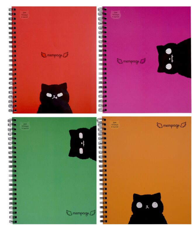 Тетрадь в клетку Listoff, "КОТОмикс (Эксклюзив)", 96 листов, в ассортименте