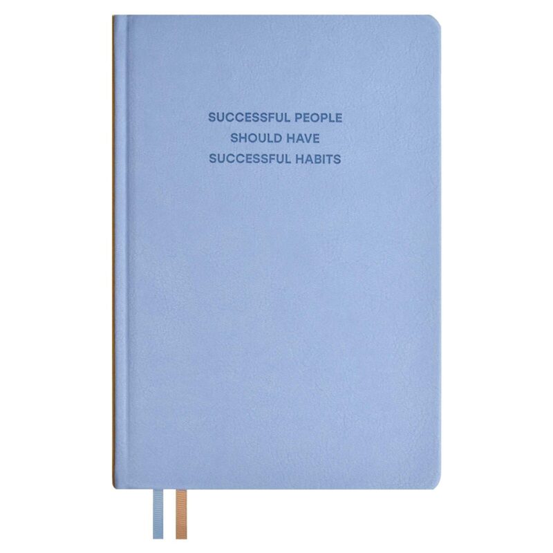 Ежедневник недат. А5 160л "Буйвол" голубой, бежевый, кожзам, тв.переплет, блинтовое тиснение, офсет, ляссе