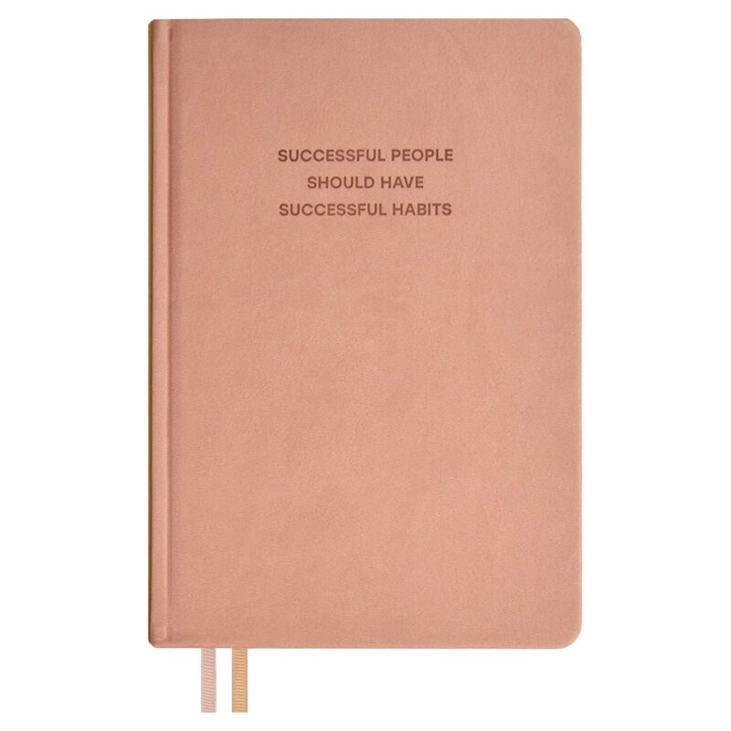 Ежедневник недат. А5 160л "Буйвол" пепельно-розовый, бежевый, кожзам, тв.переплет, блинтовое тиснение, офсет, ляссе