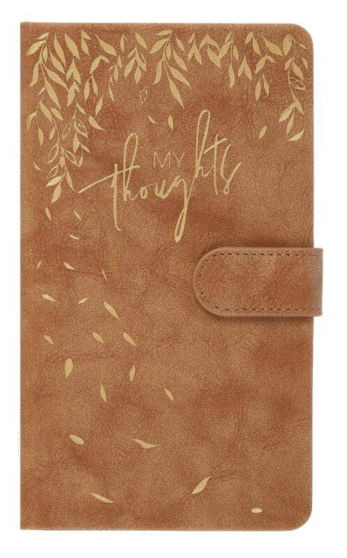 Ежедневник недат. А6+ 120л "Тиволи глосс" бежевый, кожзам, тв.переплет, тиснение фольгой, магнит.клапан, офсет, ляссе