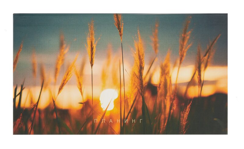 Планинг недат. 64л "На рассвете" карманный, интегр.переплет, мат.лам, офсет