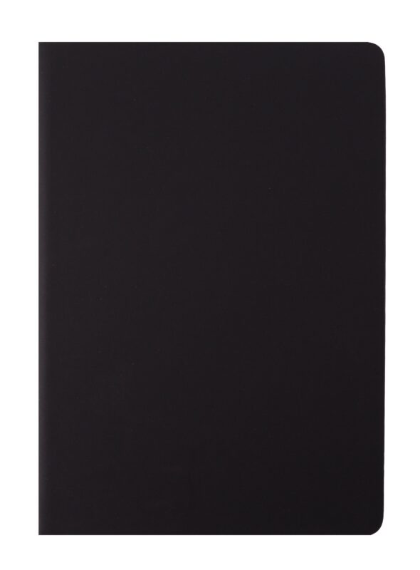 Ежедневник недат. А5 152л "Paragraph" черный, 7Б, тв.переплет, иск.кожа, покрытие Soft Touch, скругл.углы, тонир.блок, ляссе, инд.уп