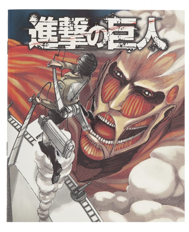 Тетрадь 48 листов, клетка, "Атака на титанов. Разведкорпус и Леви Аккерман"