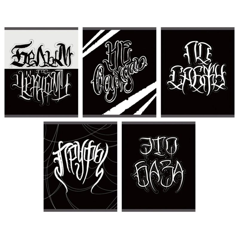 Тетрадь 48л кл. "Как скажешь" мел.картон, твин-лак, ассорти