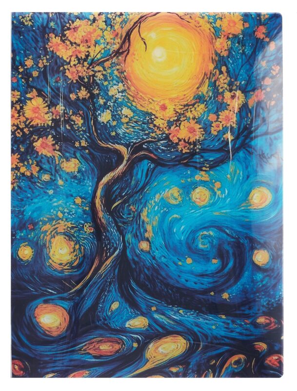 Папка 40 файлов А4 "Вдохновляясь Ван Гогом"