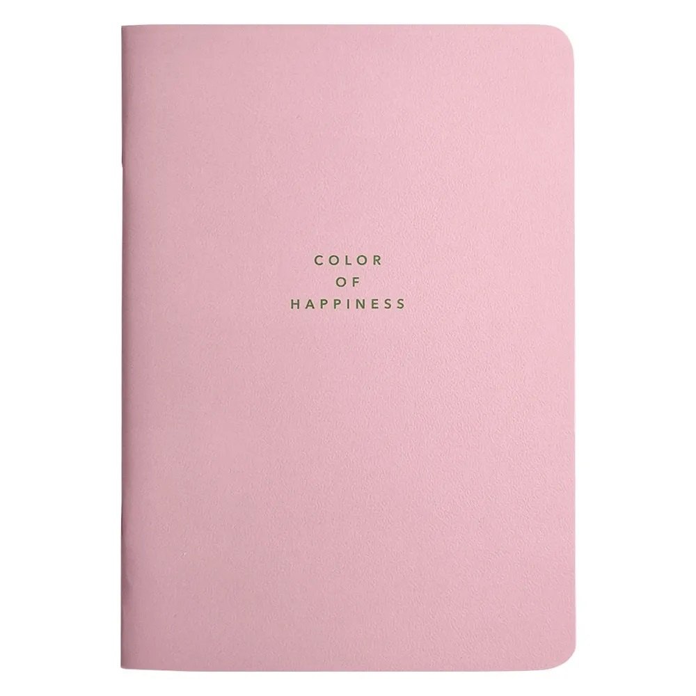 Тетрадь 40л кл. "Block", розовый, скрепка, карт.обл., микротекстурирование, ламинация