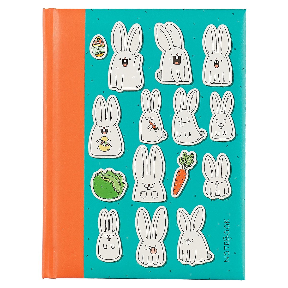 Записная книжка «Белые кролики», 80 листов, А6