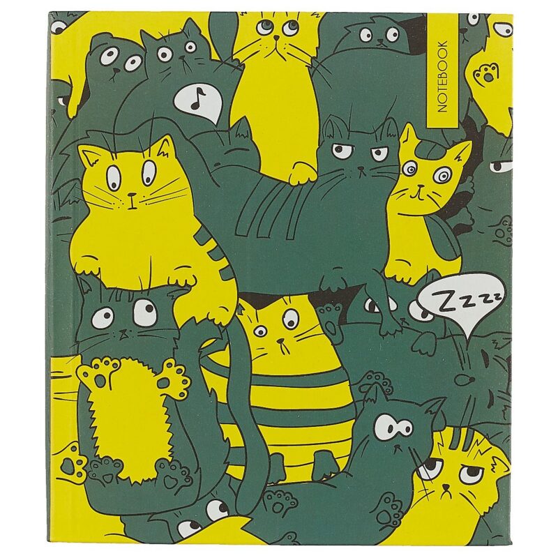 Ежедневник «Собрание котов», недатированный, 120 листов, А5–