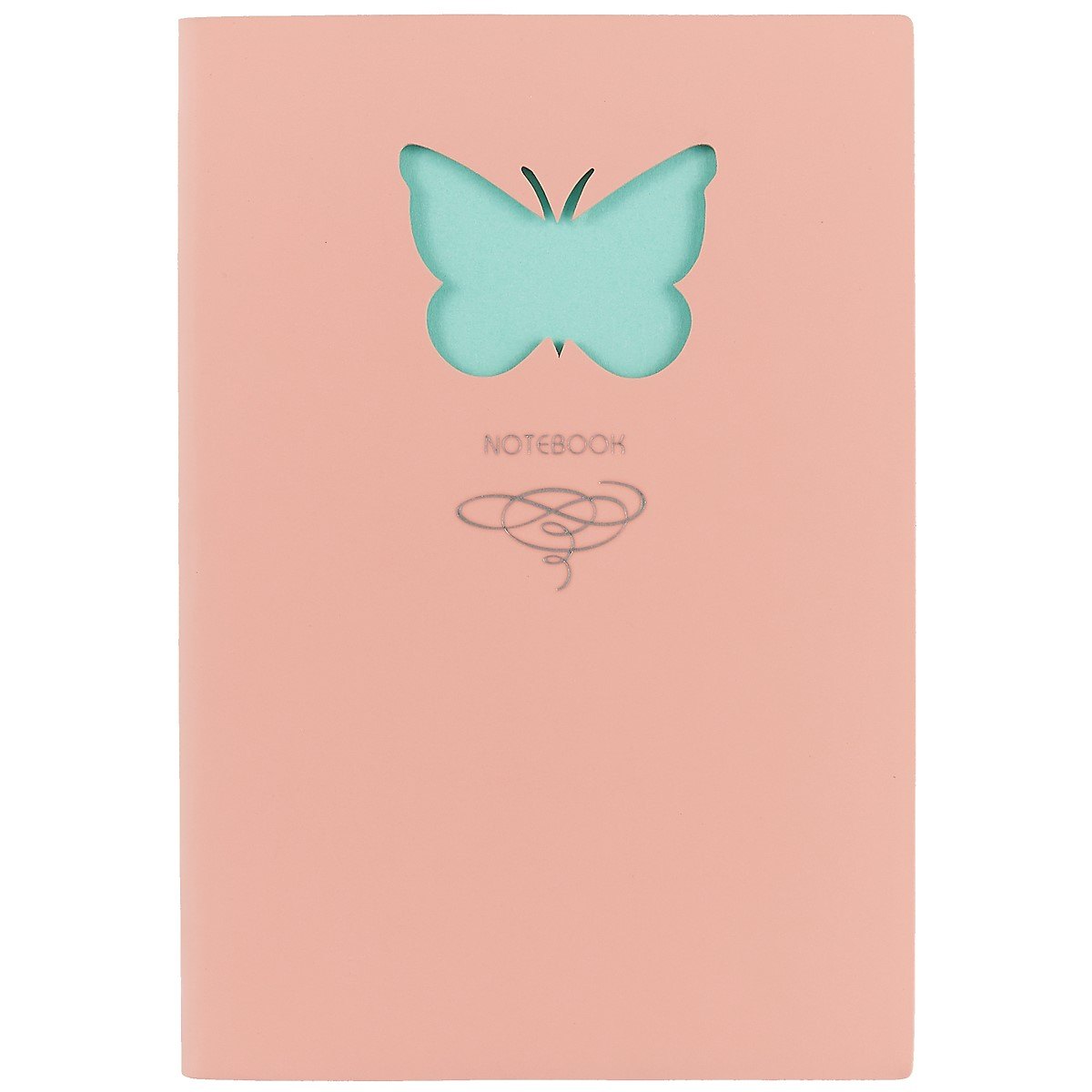 Книга для записей «Butterfly», розовая, 80 листов, А5