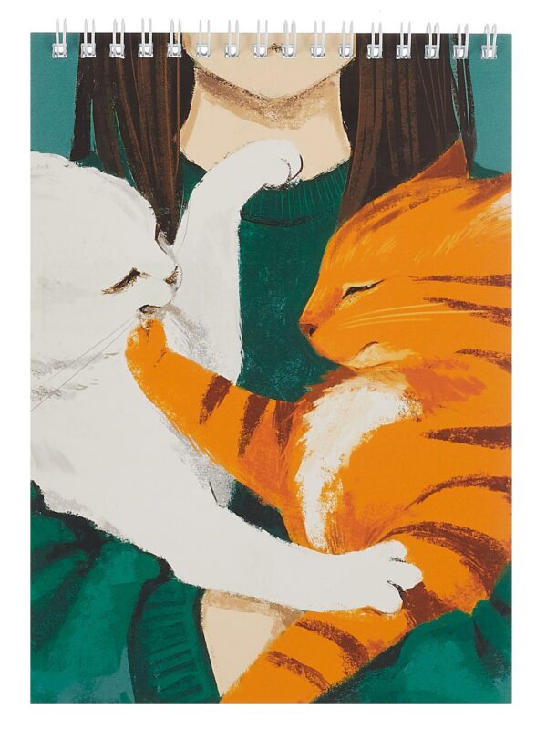 Блокнот А5 60л "Обнимашки" спираль