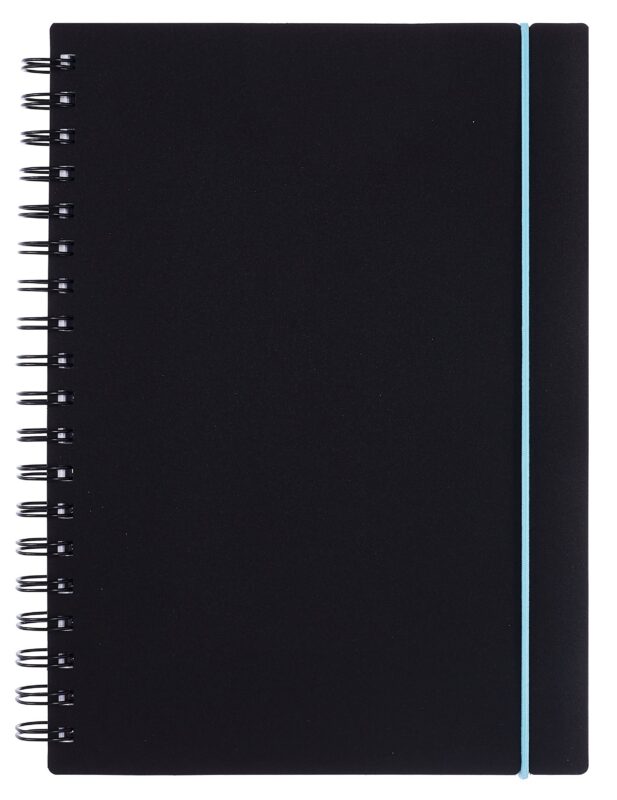 Тетрадь А4- 120 листов, клетка, "Favorite Black. No 3"