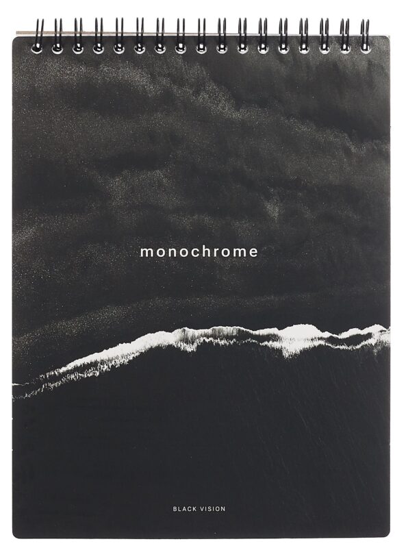 Блокнот А5 50л кл. "Dune", прилив, карт.обл., спираль, микротекстурирование, ламинация