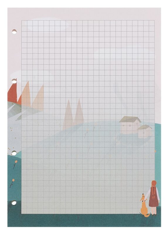 Сменный блок для тетрадей 50л кл. "Moments" 70г/м2, инд.уп.