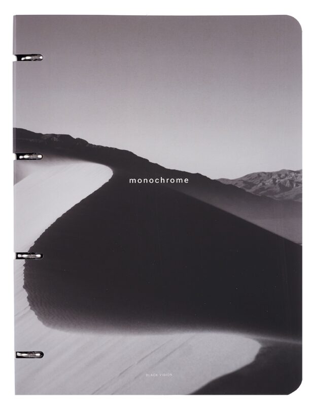 Тетрадь А4 120л кл. "Dune", дюна, на кольцах, мел.картон, ламинация