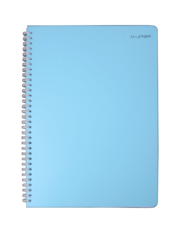 Тетрадь А4 80л кл. "Wind" пласт.обл., спираль