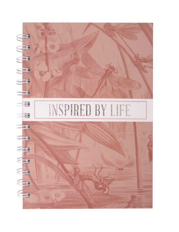 Тетрадь 120 листов, клетка, "Floreale. Coral"