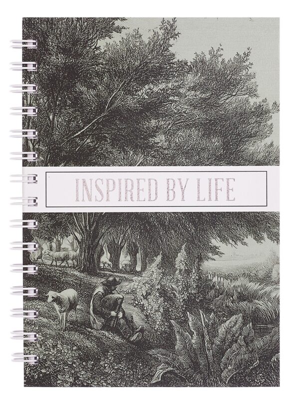 Тетрадь 120 листов, клетка, "Floreale. Green"