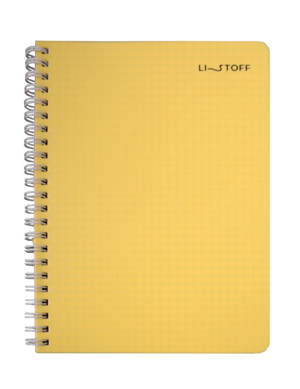 Тетрадь 80л кл. "Sunrise" евроспираль, пласт.обл.