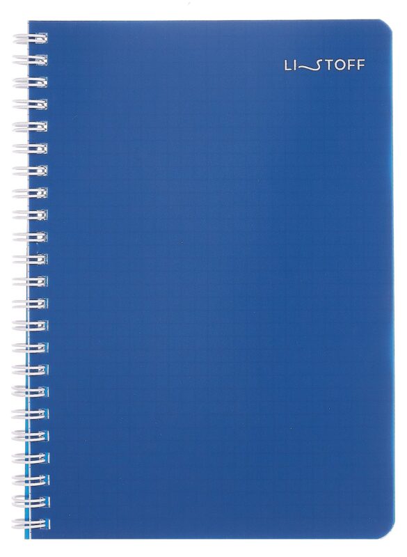 Тетрадь 80л кл. "Naval" евроспираль, пласт.обл.