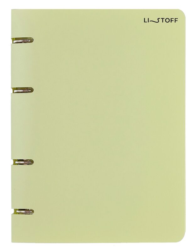 Тетрадь 80 листов, клетка, "Foliage" на кольцах