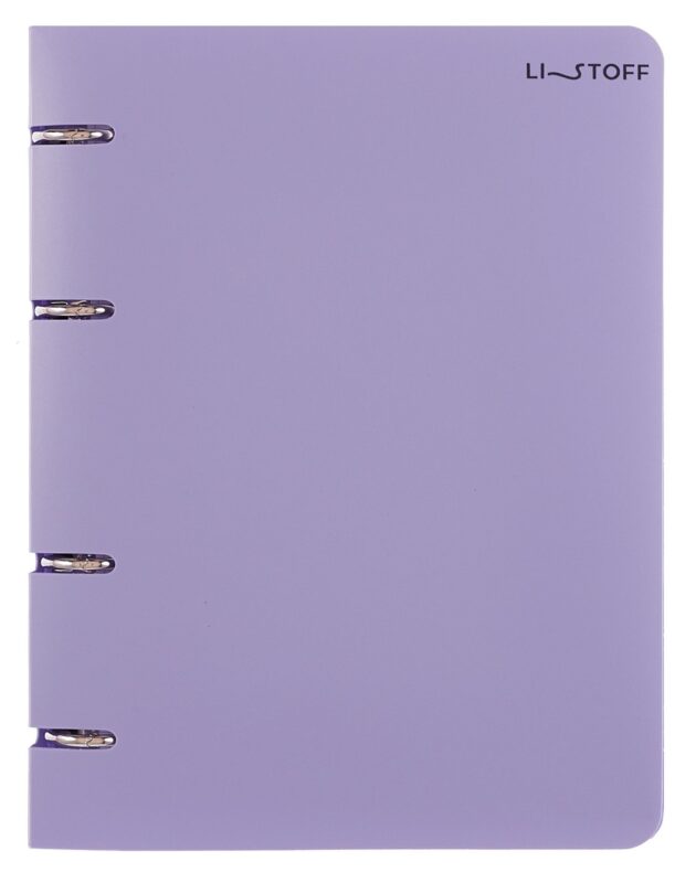 Тетрадь 80 листов, клетка, "Serenity" на кольцах