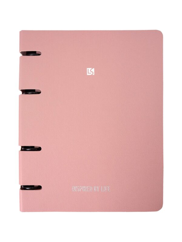 Тетрадь 120 листов, клетка, "Floreale. Cedar Rose" на кольцах