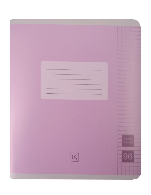 Тетрадь 96 листов, клетка, "Easy Cover", в ассортименте