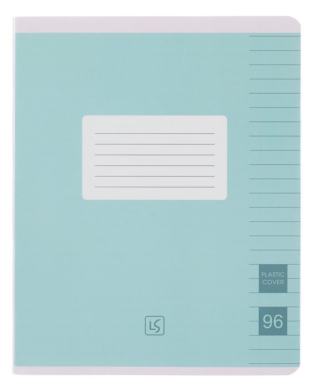 Тетрадь 96 листов, линейка, "Easy Cover", в ассортименте
