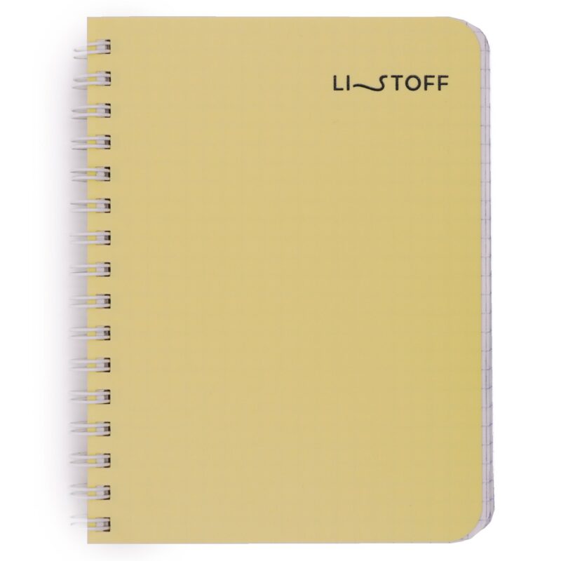 Записная книжка А6 80л кл. "Sunrise" пласт.обл., спираль