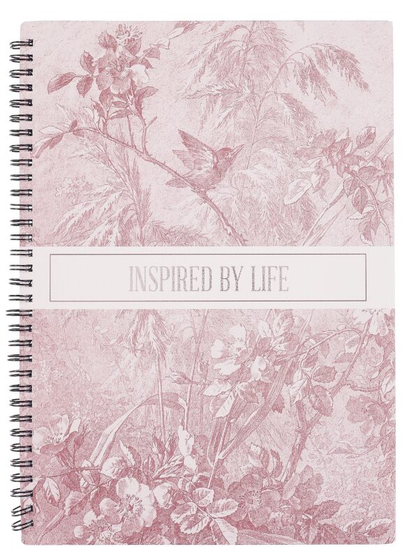 Тетрадь А4 96 листов, клетка, "Floreale. Cedar Rose"