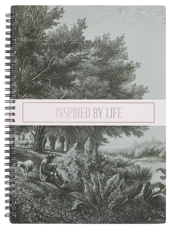 Тетрадь А4 96 листов, клетка, "Floreale. Green"